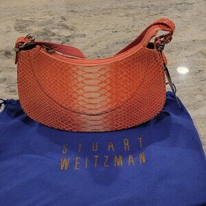 Stuart Weitzman Snakeskin Handbag